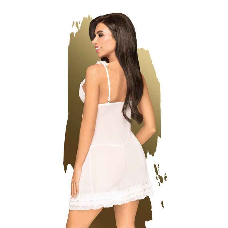 Penthouse - After Sunset - White Babydoll set